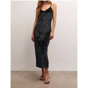 NWT Z Supply Selina Crushed Velvet Dress